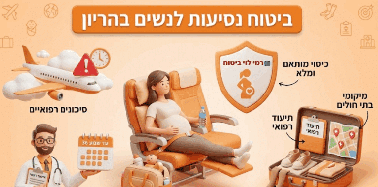 ביטוח נסיעות לנשים בהריון